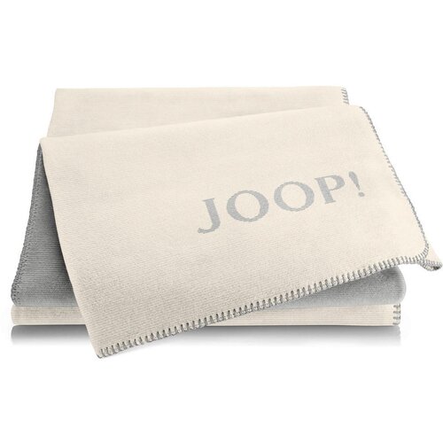 Joop! odeja melange 150/200 cm naravne barve, srebrne barve Slike