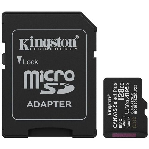 Kingston SelectPlus gen 3 MikroSD Memorijska kartica 128GB Cene