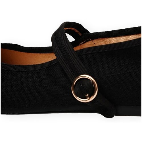 PAEZ Mary Jane W - Linen Black Crna Slike