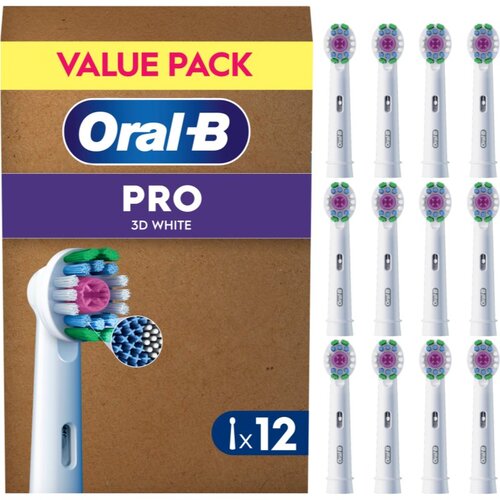 Oral-b PRO 3D White nadomestne glave za zobno &amp;scaron;četko 12 kos Slike