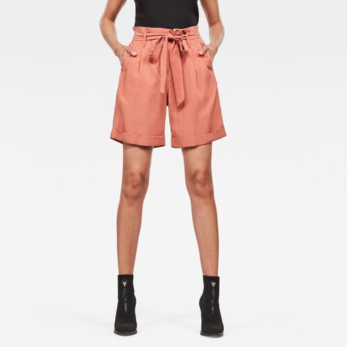 G-star Shorts - Pleated high short wmn orange Slike