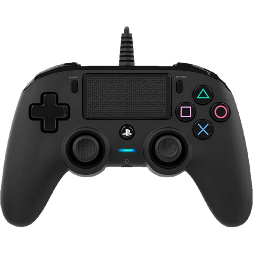 Nacon Žični kontroler PlayStation 4, crna – Wired PS4 Controler, Black