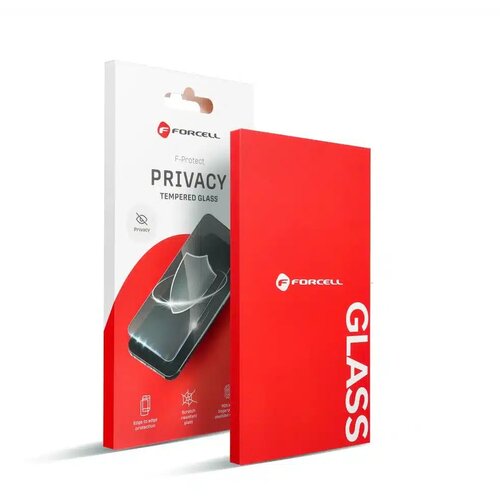  Kaljeno staklo Forcell Privacy Glass Anti-spy za iPhone 16 Plus crno Cijene