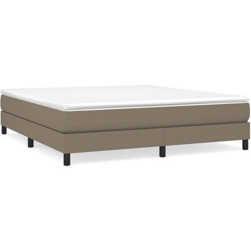 Maison Chic Posteljni okvir - Dvoposteljna postelja - Zakonska postelja brez vzmetnice taupe 180x200 cm blago-J4248, (21773869) Cene