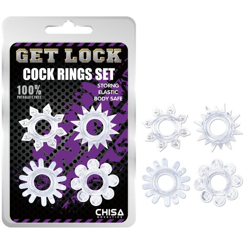 Lovetoy Silikonski providni prstenovi set CN 330358234 Cene