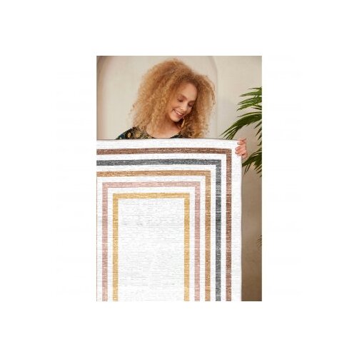  tepih Eexfab878, 160x230cm, bijeli Slike