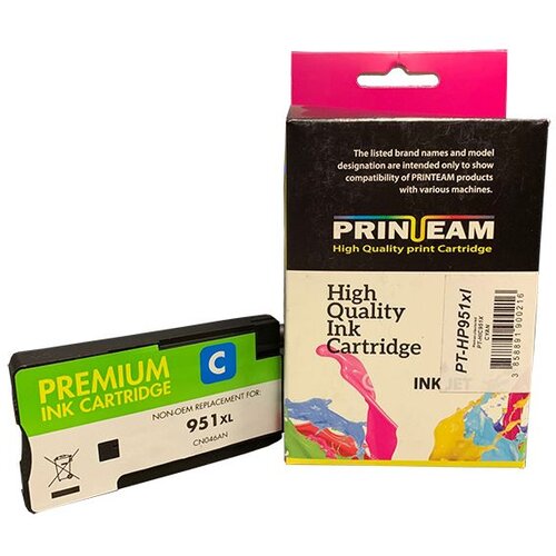  Tinta Print-Team HP CN046AE No.951XL REMANUFACTURE -Cyan Cene