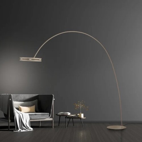  LED podna lampa PURE Loop-Bow bronza dimabilna CCT PAUL NEUHAUS Cene