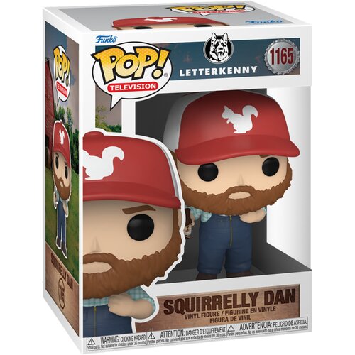 Funko Pop Television Letterkenny Squirrelly Dan Cene
