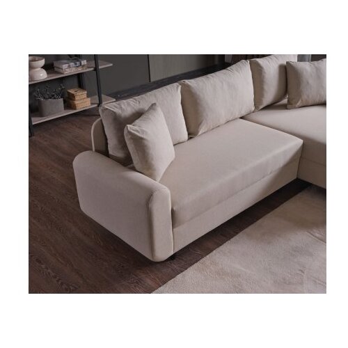 Atelier Del Sofa Ugaona sofa-krevet Flavia Beige Slike