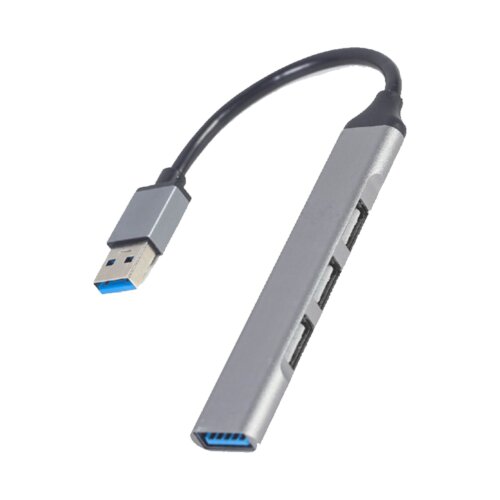 Gembird USB HUB 4-port USB hub (USB3 x 1 port, USB2 x 3 ports), silver GEMBIRD UHB-U3P1U2P3-02 Cijene