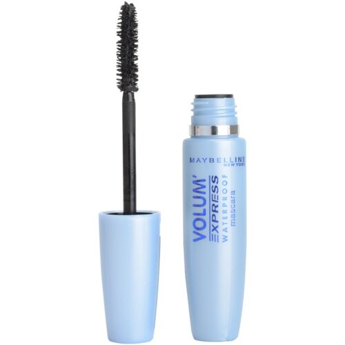 Maybelline Classic Volum' Express Waterproof vodoodporna maskara za volumen in nahranitev trepalnic z algami 8,5 ml odtenek Black Cene