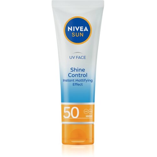 Nivea SUN UV FACE lahka matirajoča krema za obraz za sončenje SPF 50 50 ml Slike