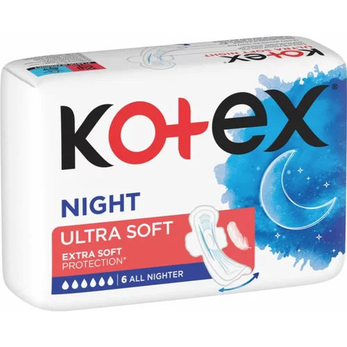 Kotex Ultra Soft Night ulošci 6 kom