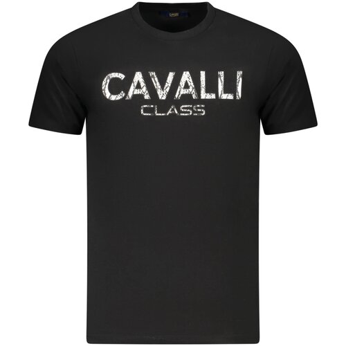 Cavalli Class SHORT SLEEVE T-SHIRT MEN BLACK Cene