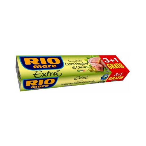 Rio Mare tunjevina u maslinovom ulju 4x80g limenka Slike
