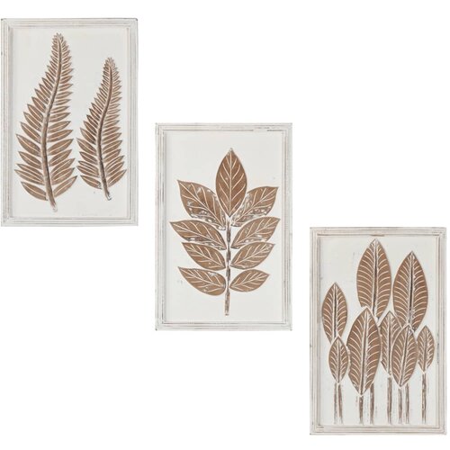 vidaXL Ručno rezbareni zidni paneli 3 kom MDF 40 x 60 x 1 5 cm Cijene