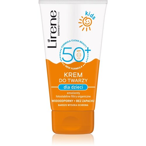 Lirene Sun Kids zaščitna krema za obraz vodoodporna za otroke 50 ml Cene