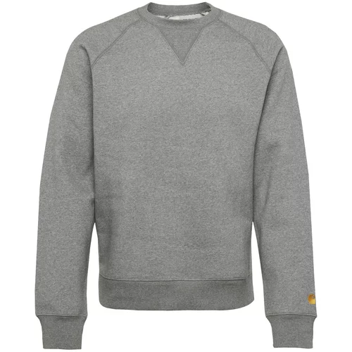 Carhartt WIP Sweater majica 'Chase' senf / siva
