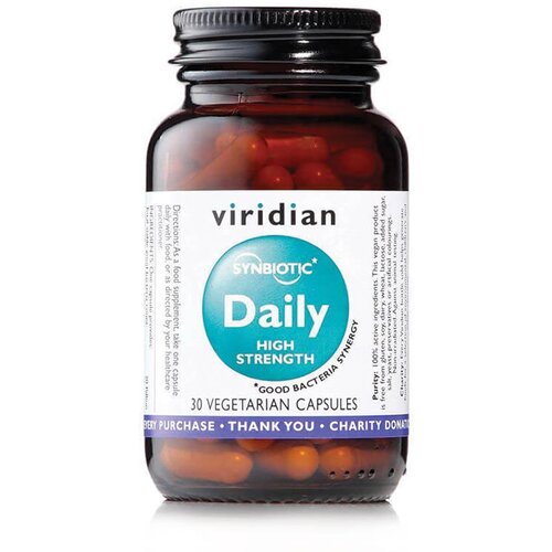 Viridian Nutrition Probiotiki dnevna simbioza, močnej&amp;scaron;i (30 kapsul) Slike