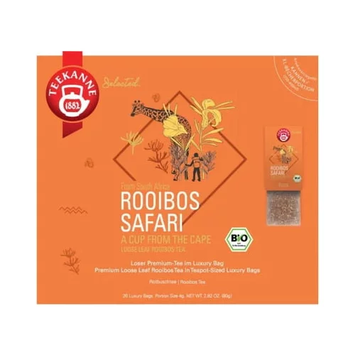 Teekanne Bio Luxury Bag Rooibos Safari