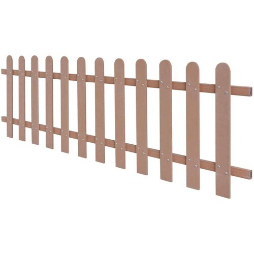  Drvena ograda WPC 200 x 60 cm Slike