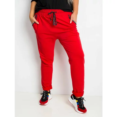 Fashion Hunters Savage red oversized pants