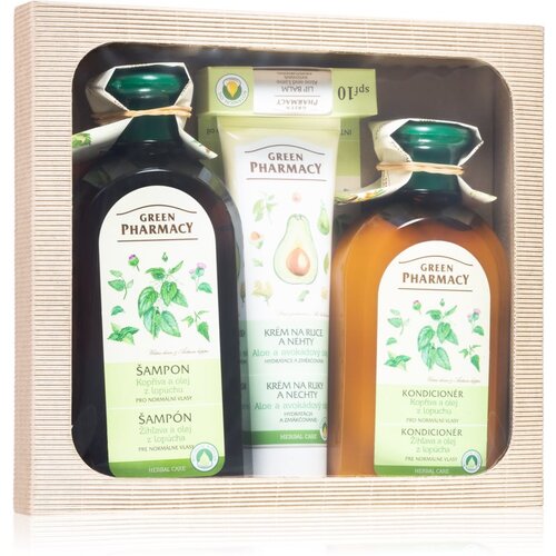 Green Pharmacy Herbal Care darilni set (za normalne lase) Cene