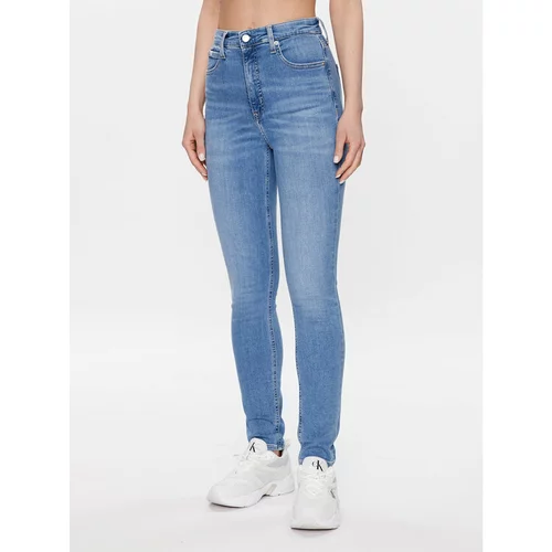 Calvin Klein Jeans Jeans hlače J20J220626 Modra Skinny Fit