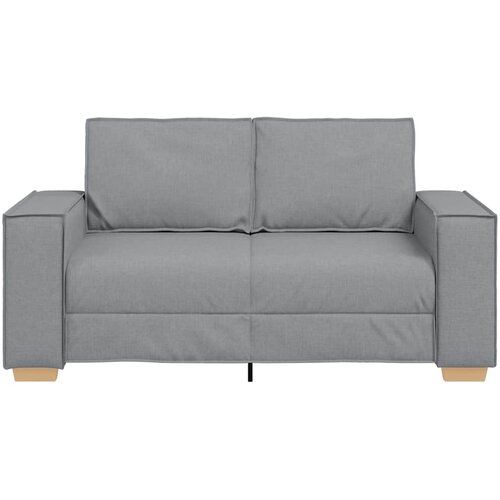  Dvosjed Sofa Svijetlo siva 160x78x84 cm Tkanina Slike