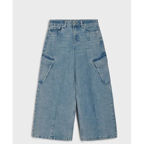 Sinsay Wide leg oversize traperice s ispranim efektom Cene