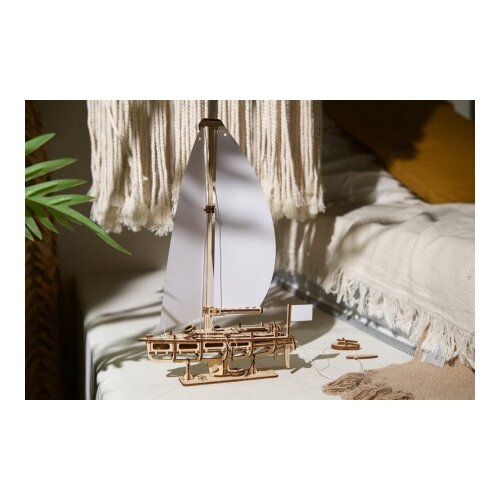 UGEARS 3d drvena puzzla - OCEAN BEAUTY JAHTA ( 7132) Slike