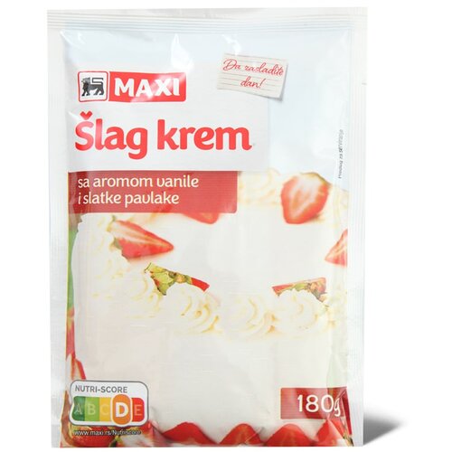 Maxi Slag krem 180g Cene