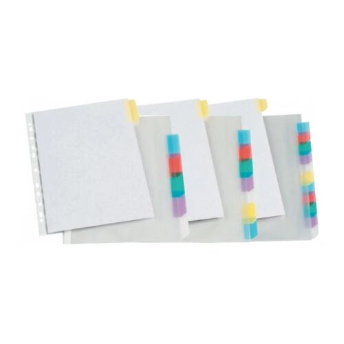  Folije &amp;#039;&amp;#039;U&amp;#039;&amp;#039; sa perforacijom i indeksima 1/6 Viquel 04FI06 Slike