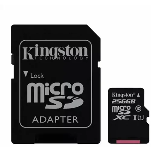 Kingston MicroSD Canvas Select Plus Memory Card 256GB ADAP Class10 (SDCS2/256GB)