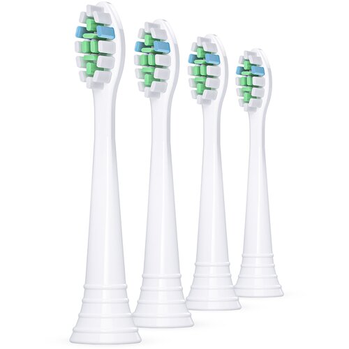 Ultrasonic nastavci za Philips Sonicare W1 Optimal White, 4 komada, bijeli Slike