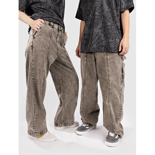 Poetic Collective Split Kavbojke grey wash denim Slike