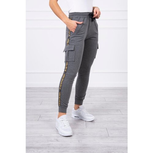 Kesi Cargo pants graphite Slike