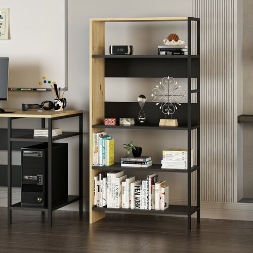 Woody Fashion hanah home polica za knjige tiran Cene
