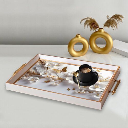 Aberto Design Poslužavnik TPB9810 50 x 29 x 3.5 cm, Šareni Cene