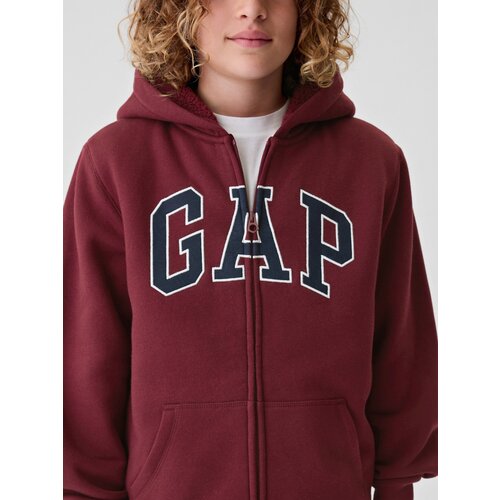 GAP Children's sherpa sweatshirt with logo - Boys Cijene