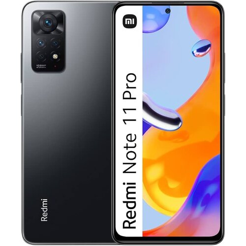 Xiaomi Refabrikovani mobilni telefon Redmi Note 11 Pro, 6.67", 108 MP, 16 MP, 8/128GB, Grade-C, Graphite Gray Cene