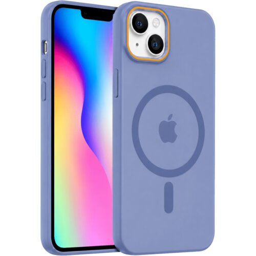 Apple matte color magsafe maska za iphone 14 plus &ndash; plava Cene