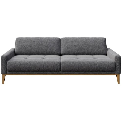 MESONICA svijetlo sivi kauč Musso Tufted, 210 cm Slike