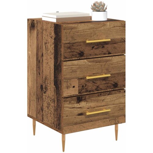  Noćni ormar Staro drvo 40 x 40 x 66 cm Konstruirano drvo Slike