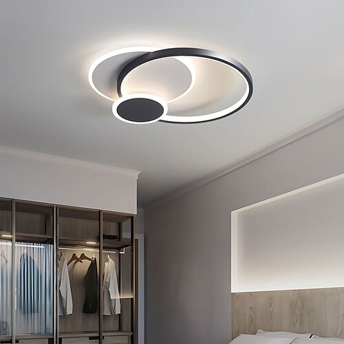 Toolight Moderan LED Stropni Luster APP1709-C Crne Boje Slike