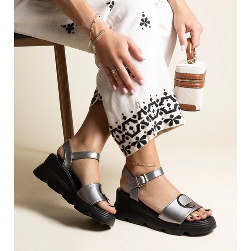 D/CEO Black sandals on a block heel Millo Slike
