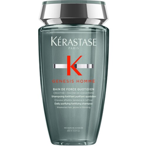 Kérastase genesis homme bain de force quotidien šampon za oslabljenu kosu protiv ispadanja kose 250 ml za muškarce Cene