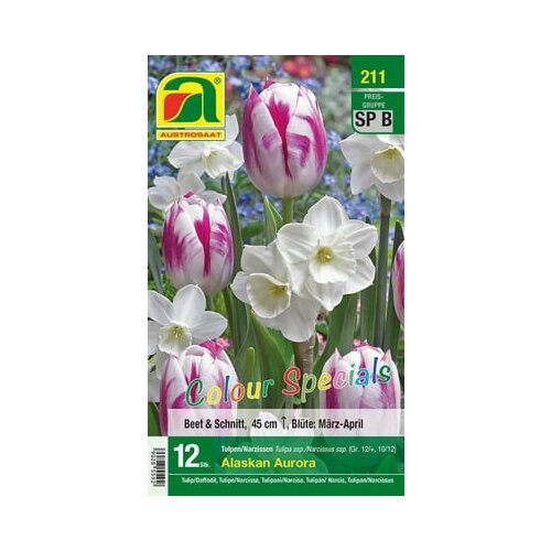 AUSTROSAAT Mešanica tulipanov in narcis "Alaskan Aurora" Cene