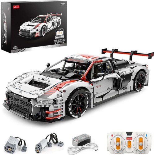  Auto na daljinsko upravljanje i sastavljanje Rastar 1:8 Audi R8 - 3322 elemenata Slike